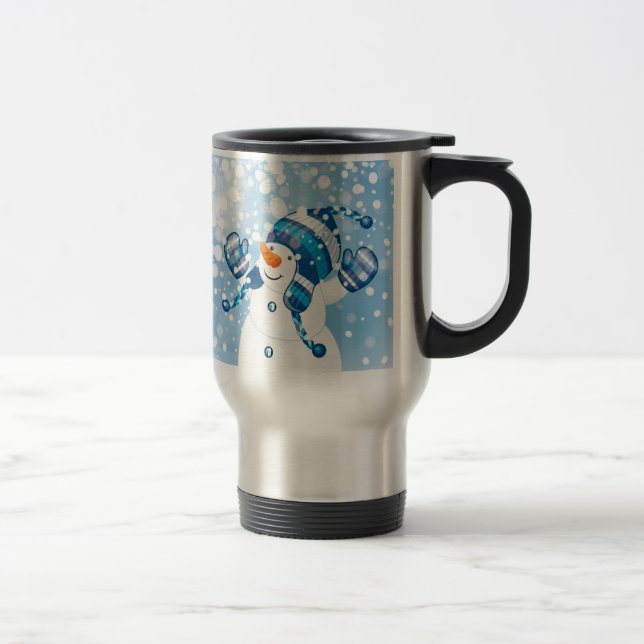 Caneca Térmica Snowman (Direita)