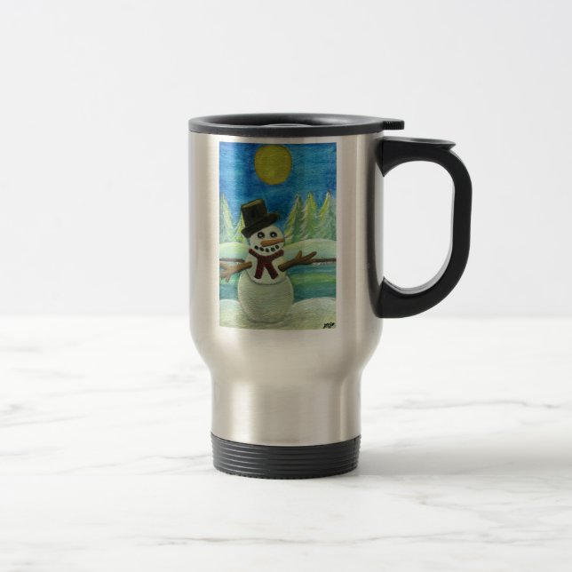 Caneca Térmica Snowman Beijado pelo Sol (Direita)
