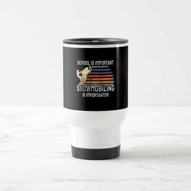 Caneca Térmica Snowmobiling Snowmobile (Centro)