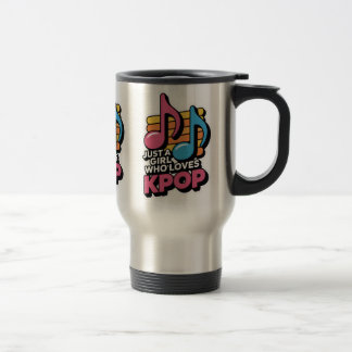Caneca Térmica Só uma garota que ama o Kpop