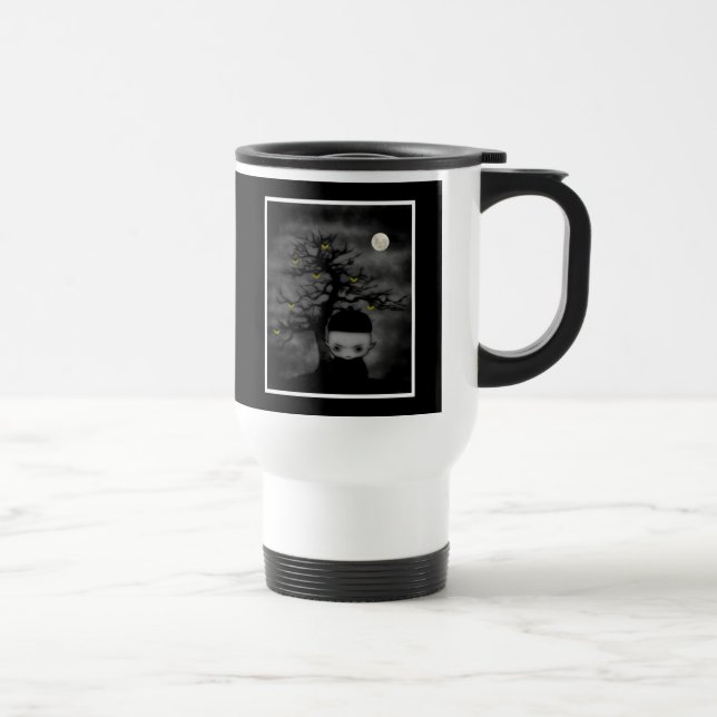 Caneca Térmica Sob a árvore do ventilador (Direita)