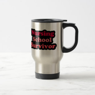 Caneca Térmica Sobrevivência da Escola de Enfermagem Negra Rosa