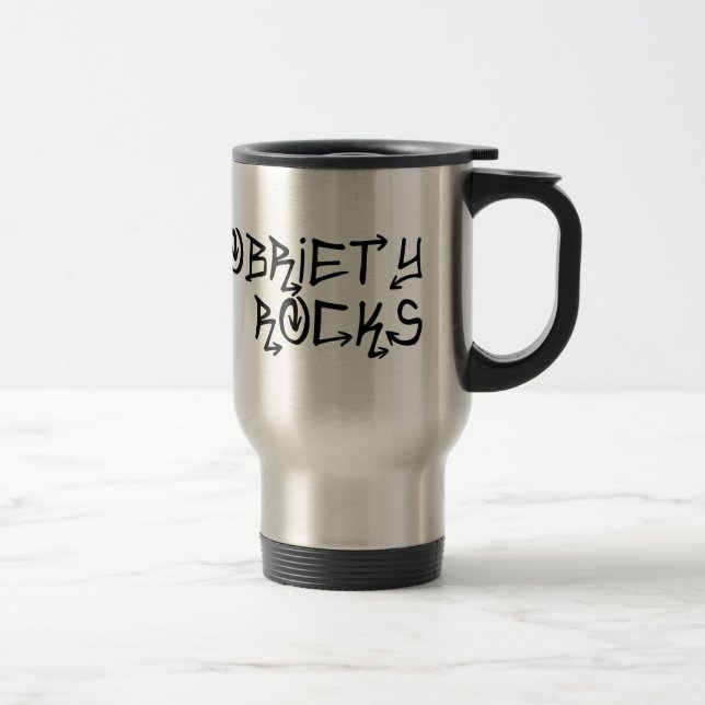 Caneca Térmica Sobriety Rocks (Direita)