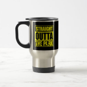 Caneca Térmica Softbol Fastpitch Straight Outta The Park