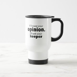 Caneca Térmica Solicitação de opinião bf