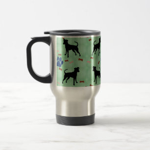Caneca Térmica Sombra do Pinscher diminuto