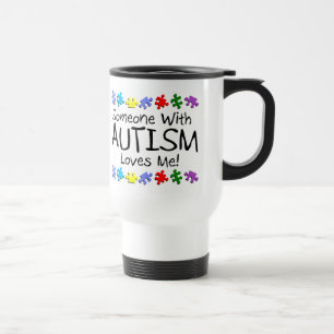 Caneca Térmica Somone com autismo ama-me (os PP)