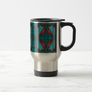 Caneca Térmica Sonho do emblema das borboletas