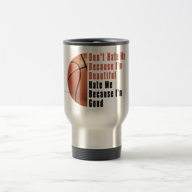 Caneca Térmica Sou Bonita, Sou Boa Basquete (Centro)