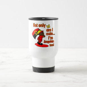 Caneca Térmica Sou não somente eu bonito, mim sou angolano