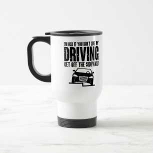 Caneca Térmica Sou Velho Se Você Não Gosta do Meu Sarcasmo de Con