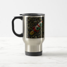 CANECA TÉRMICA SPACE ROCKET MUG