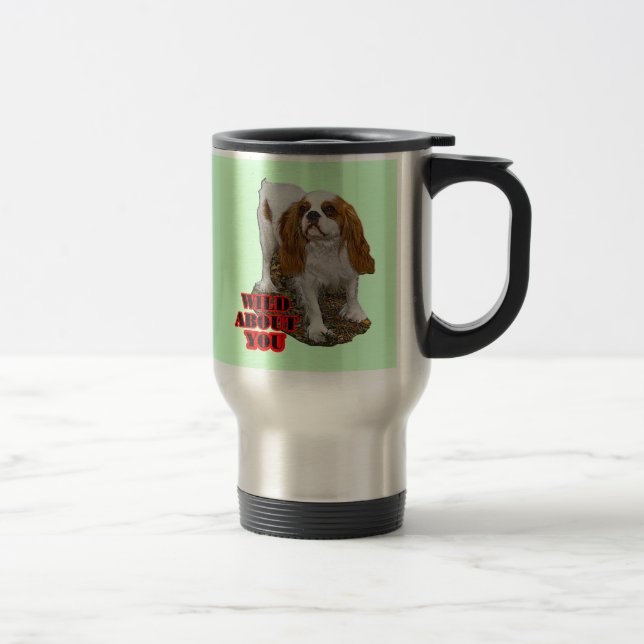 Caneca Térmica Spaniel descuidado (Direita)