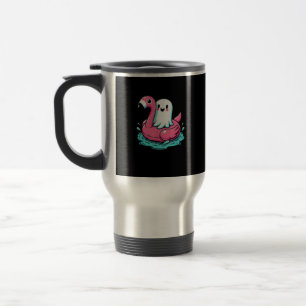 Caneca Térmica Spooky Flamingo Funny Spooky Verão