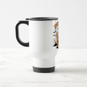 Caneca Térmica Spooky Sips Skeleton Lizard Halloween