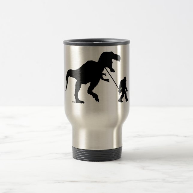 Caneca Térmica Squatchin ido com T-rex (Centro)