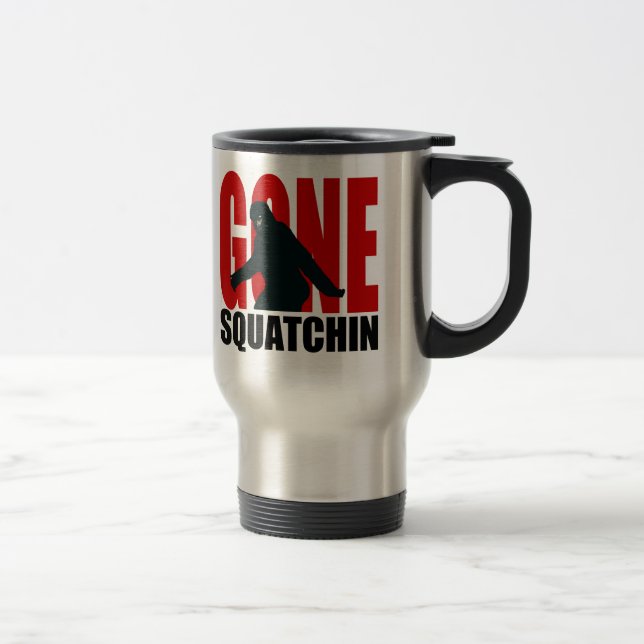 Caneca Térmica Squatchin ido (vermelho & preto) (Direita)