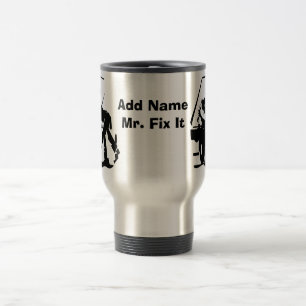 Caneca Térmica Sr. Fix It Mugs, adicione nome