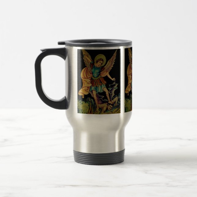 Caneca Térmica St Michael o arcanjo (Esquerda)