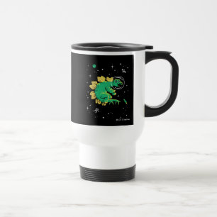 Caneca Térmica Stegosaurus verde Dinos de Tan no espaço