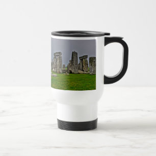Caneca Térmica Stonehenge Celtic Standstone Stones na Grã-Bretanh