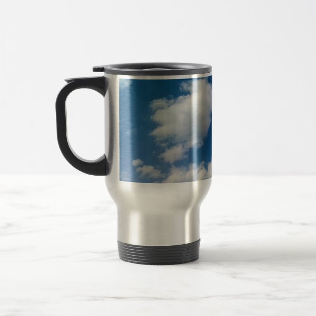 Caneca Térmica Suavidade às nuvens (Esquerda)