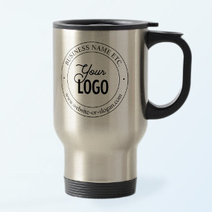 Caneca Térmica Substituição fácil do logotipo e texto personal