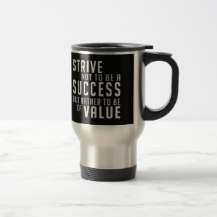 Caneca Térmica Sucesso e valor Mudanças motivacionais