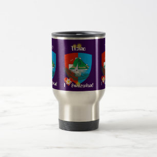 Caneca Térmica Suíça Suisse Svizzera Svizra Switzerland taça