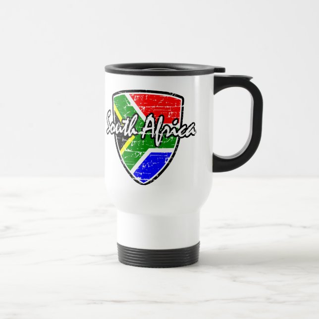 Caneca Térmica Sul - design africano da bandeira (Direita)