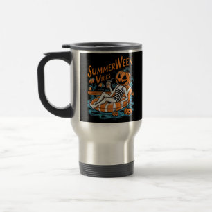 Caneca Térmica Summerwin Vibes Spooky Summer Pumpkin Cute