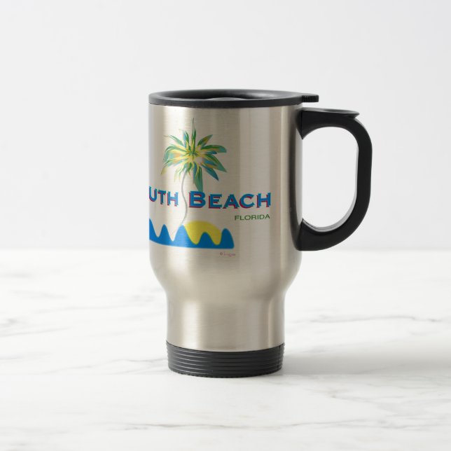 Caneca Térmica Sunny South Beach, Florida (Direita)