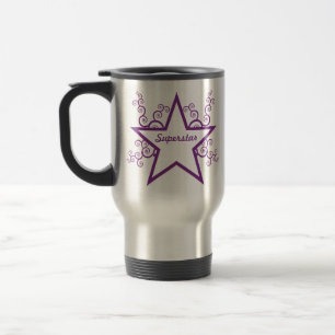 Caneca Térmica Superstar Swirls Mug, Puro