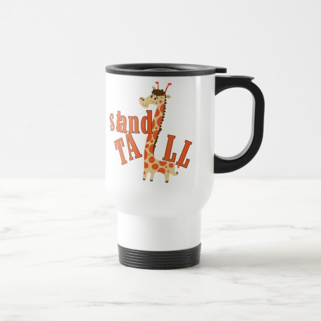 Caneca Térmica Suporte do girafa alto (Direita)