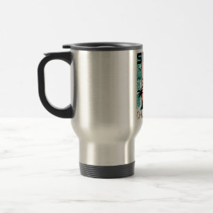 Caneca Térmica Surf de palmeira da Califórnia design Mug