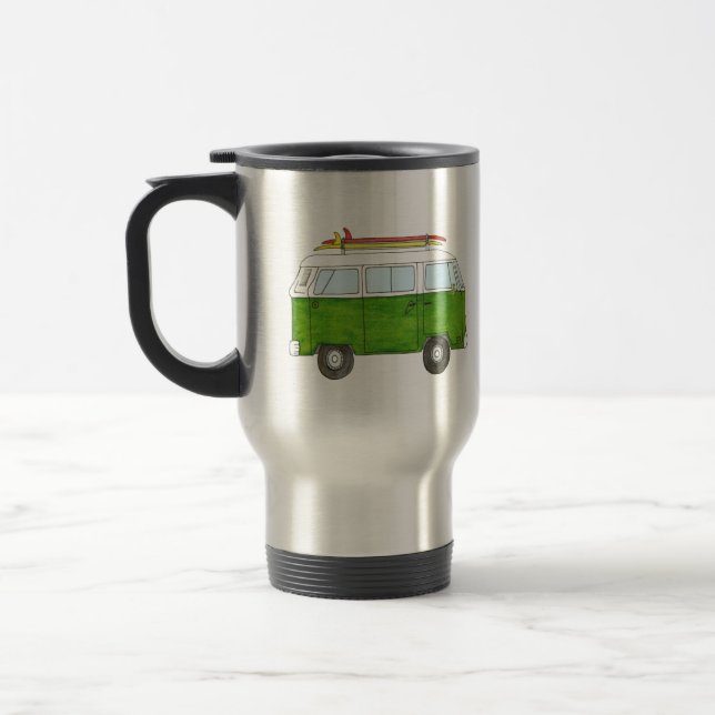 Caneca Térmica Surfe em Campervan (Esquerda)