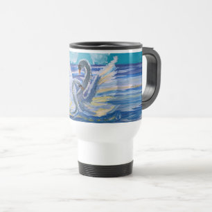 Caneca Térmica Swans "Art by Kids"