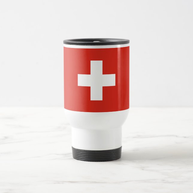 Caneca Térmica Switzerland Flag (Centro)