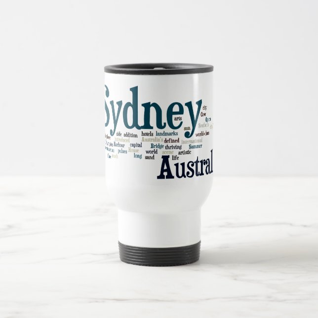 Caneca Térmica Sydney, Austrália (Centro)