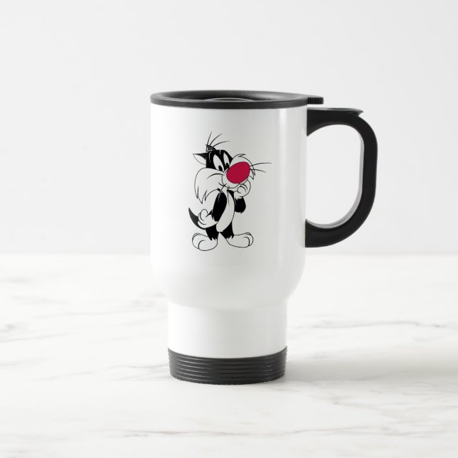Caneca Térmica Sylvester Jr. | Pose Clássico (Direita)