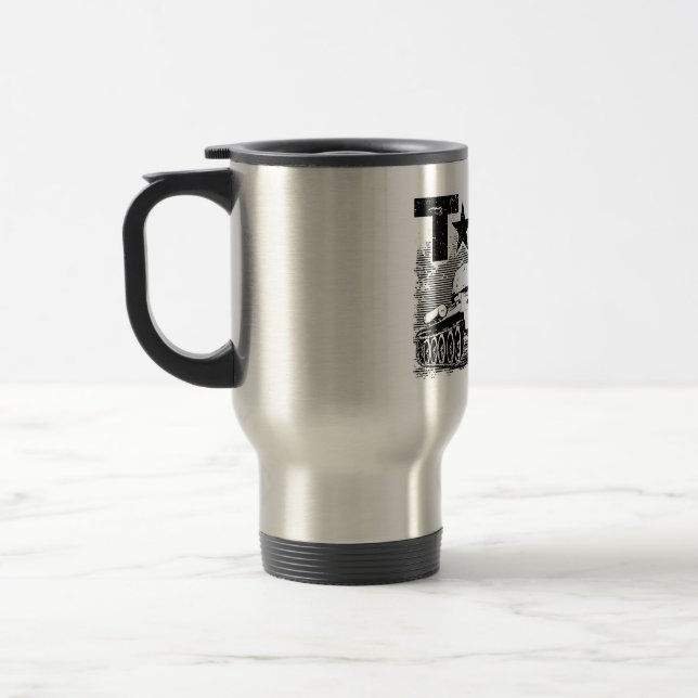 Caneca Térmica T-34-85 Tanque médio soviético (Esquerda)