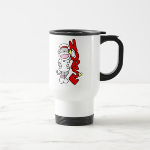 Caneca Térmica T-shirts e presentes para enfermeiros macacos-meia