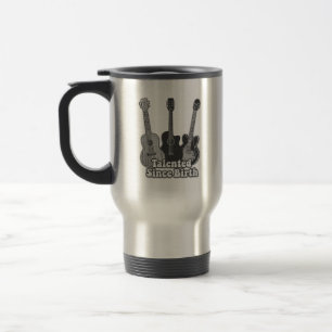 Caneca Térmica Talentoso desde o nascimento. Vintage guitarra pre