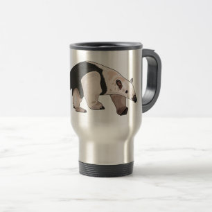 Caneca Térmica Tamandua ilustração de desenho animado