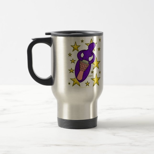 Caneca Térmica Tambor Deusa Mugs (Esquerda)
