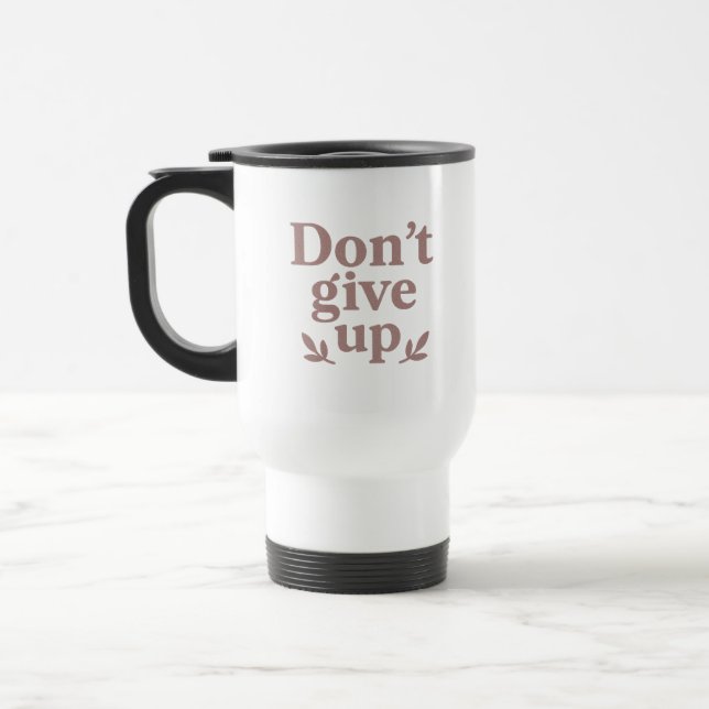 Caneca Térmica Tampão de café com T-Shirt Perseverança da Literat (Esquerda)