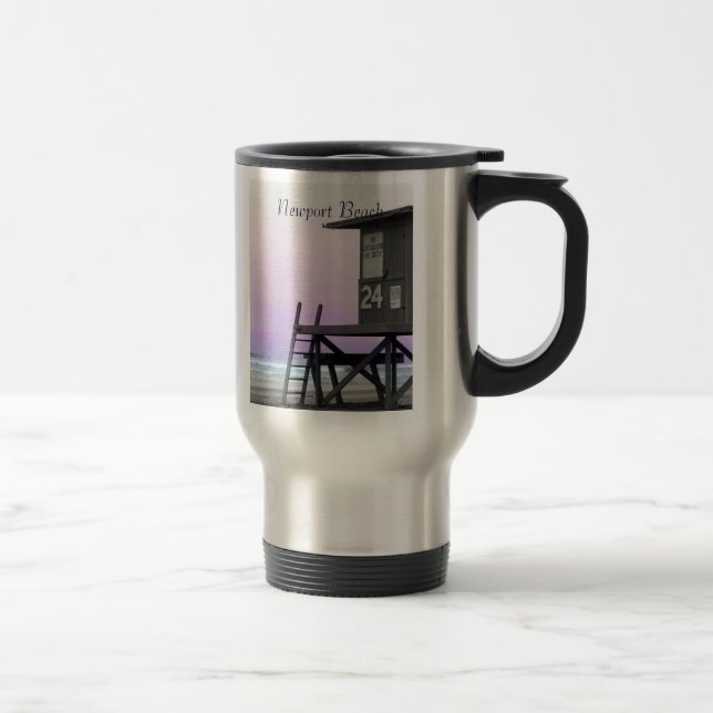 Caneca Térmica Tampão de fotos com pintura em torre de proteção d (Direita)
