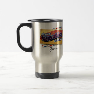 Caneca Térmica Tanta Ilustração Mundial De Iluxúria