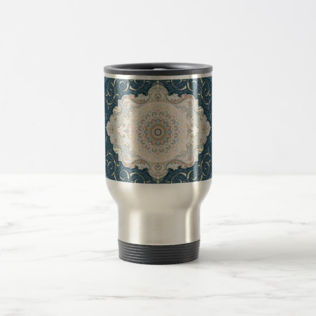 Caneca Térmica Tapete Persa Turco Antigo (Centro)