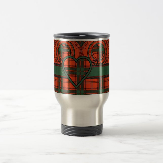 Caneca Térmica Tartan do Scottish de Maxwell (Centro)